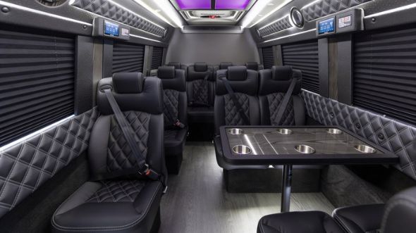 durham 15 passenger sprinter van interior