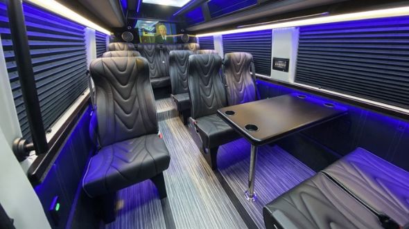 durham 18 passenger sprinter van interior