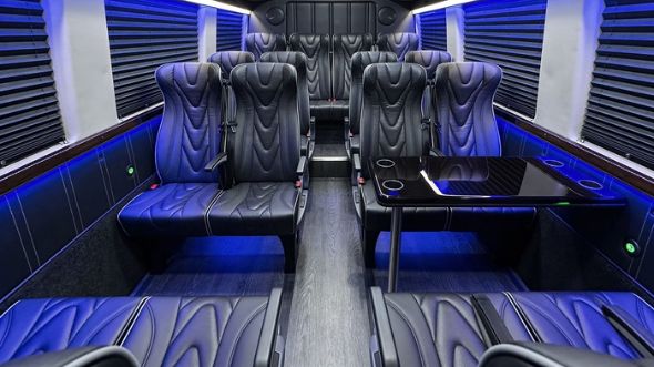 durham 20 passenger sprinter van interior