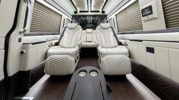 durham 8 passenger sprinter van interior