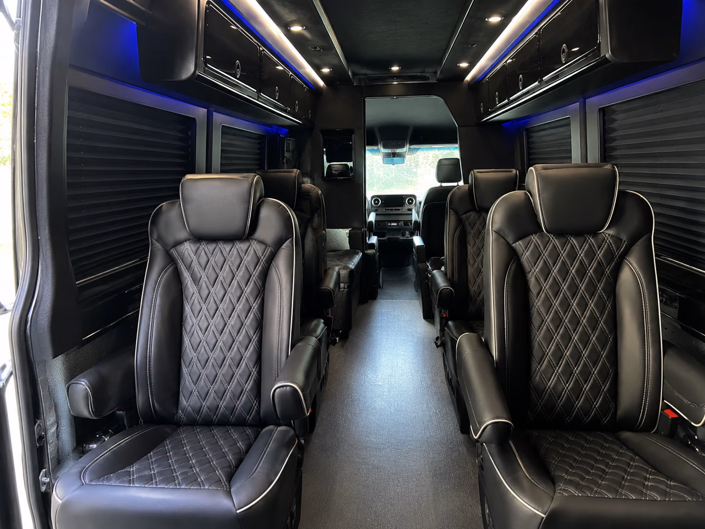 durham 12 passenger sprinter van inside