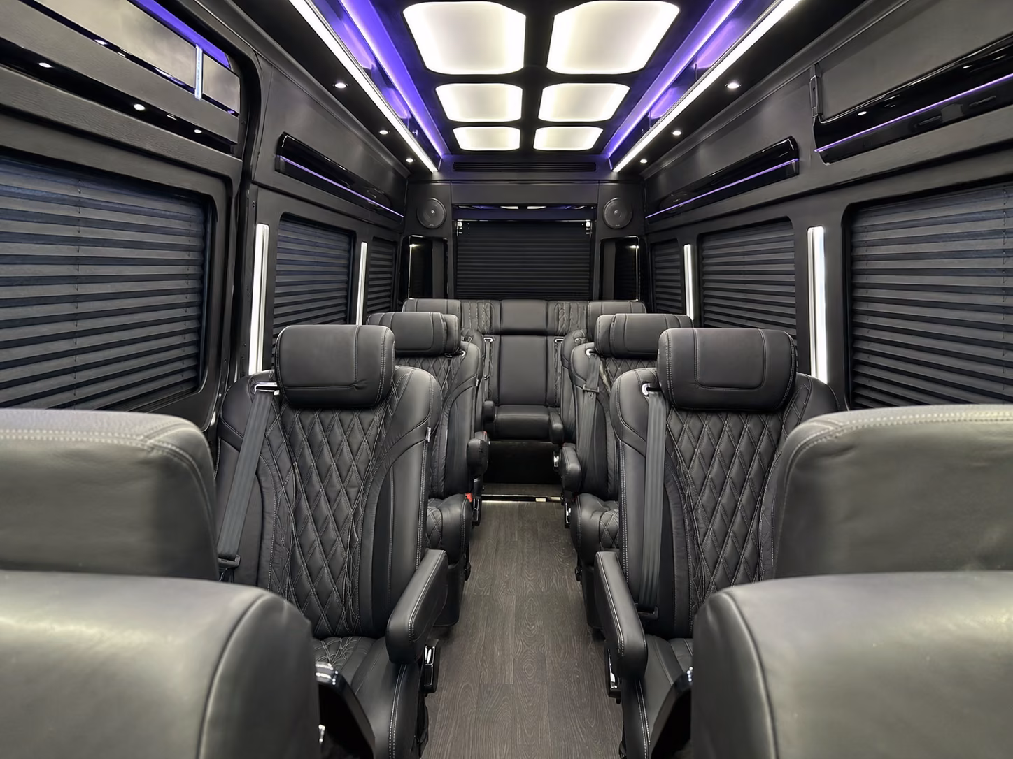 durham 18 passenger sprinter van inside