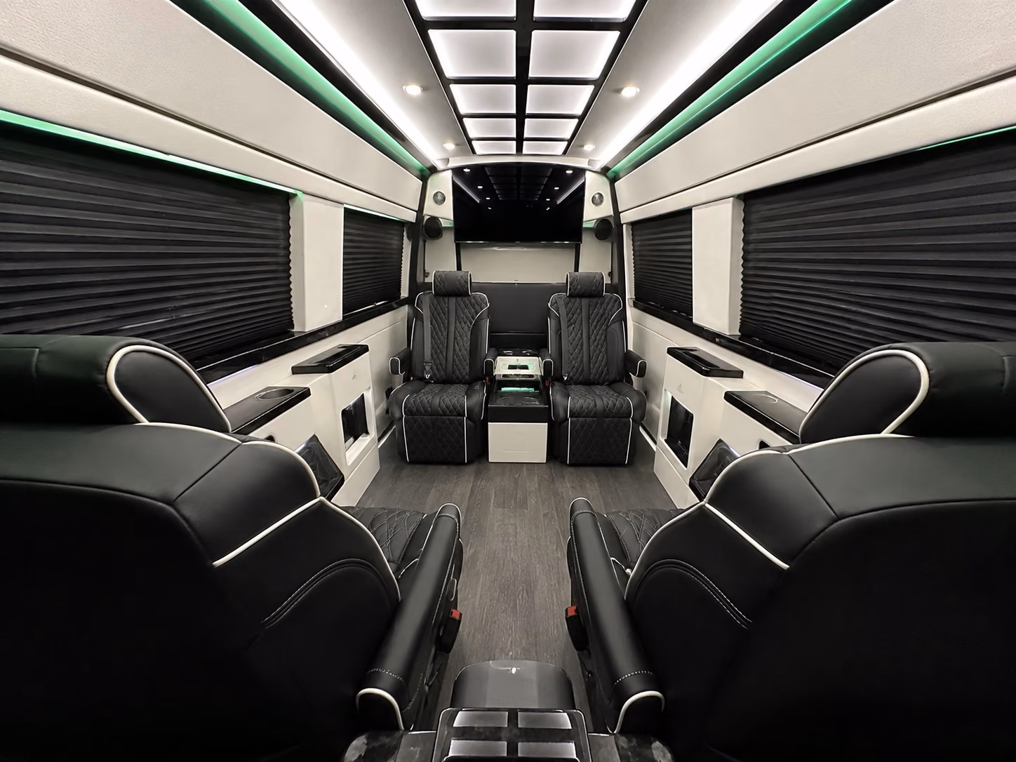 durham 20 passenger sprinter van inside