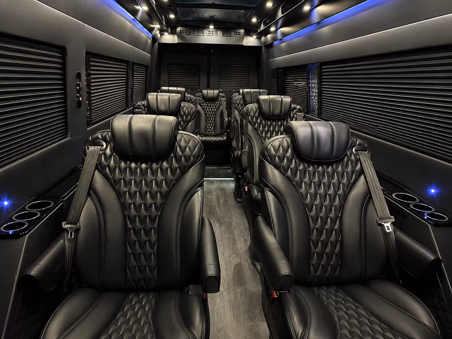 durham 20 passenger sprinter van interior