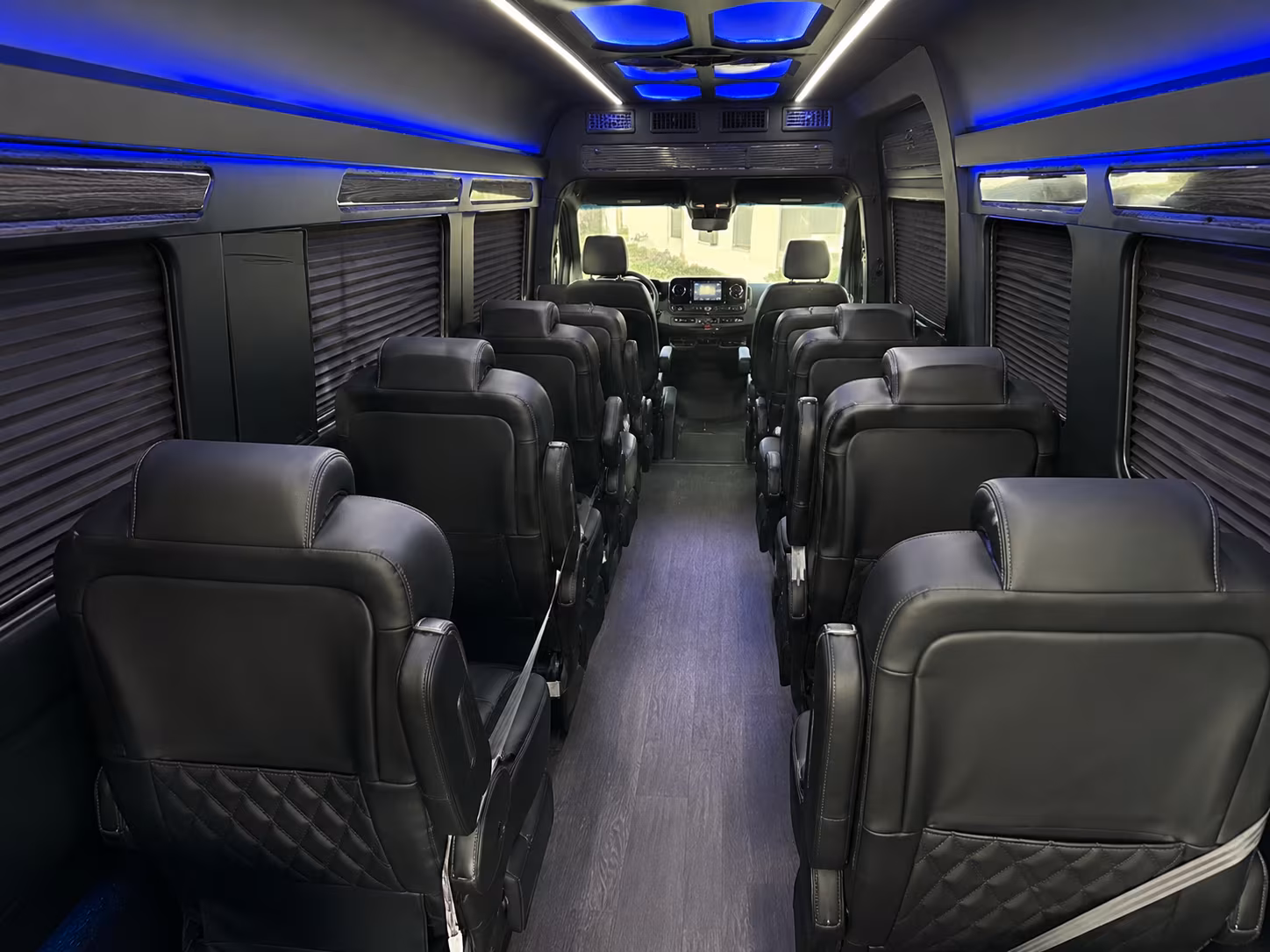 durham 8 passenger sprinter van inside