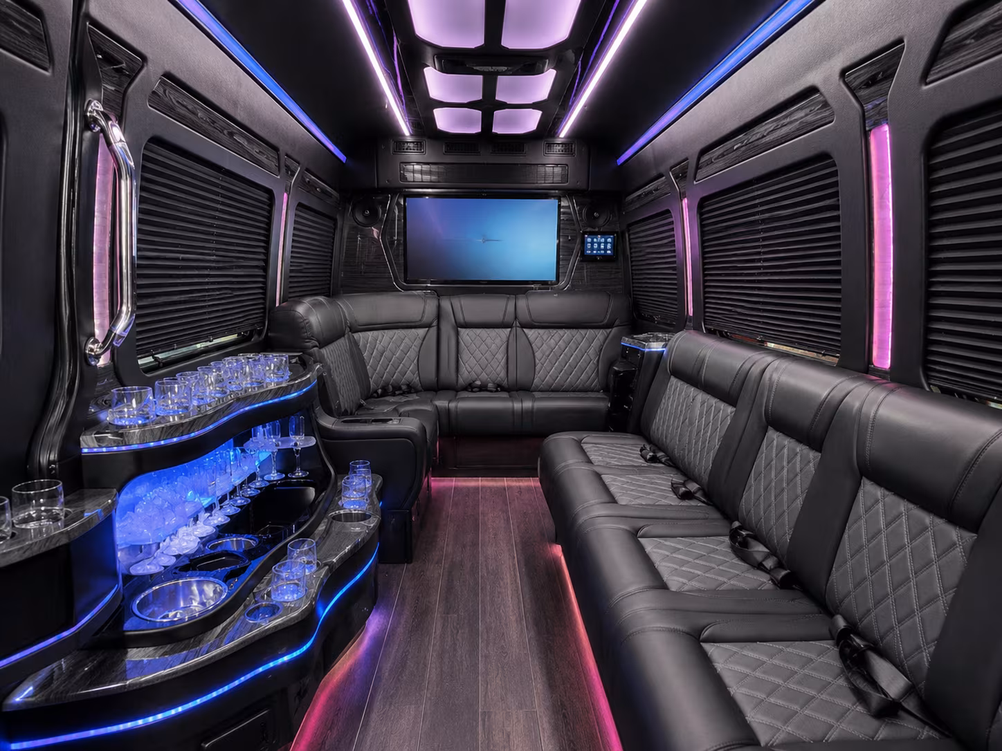 durham wedding sprinter van rental