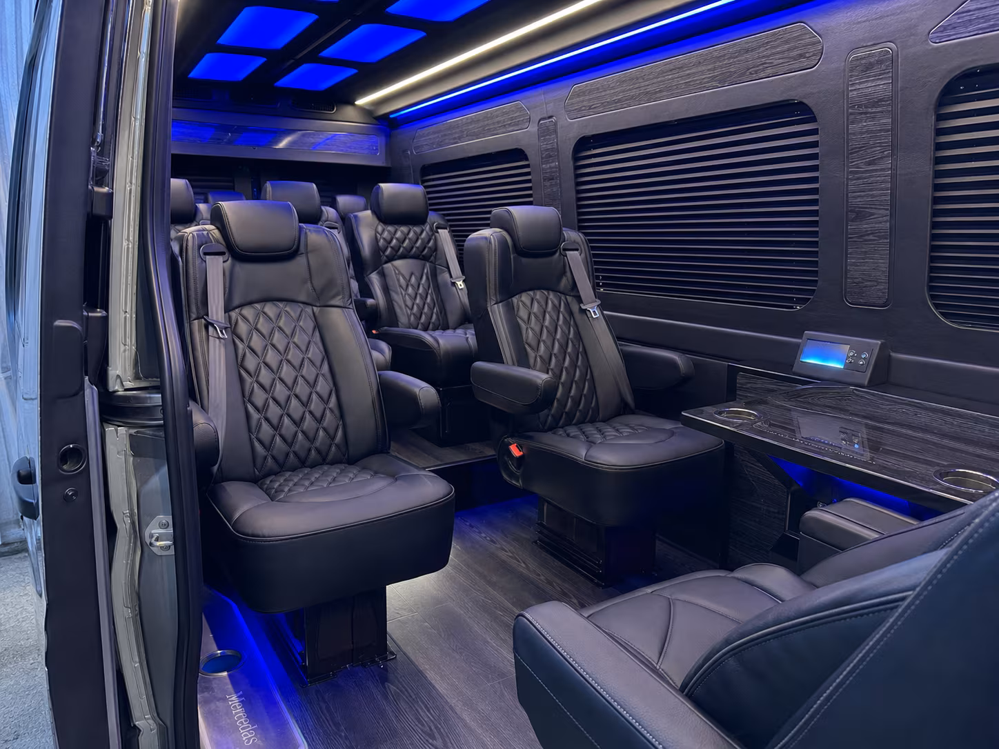 sprinter van transportation for groups and events across durham
